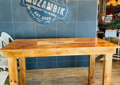 Lunawood - Custom Wooden Tables at Mozambik | Design | Build | Supply