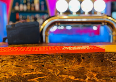 Lunawood - Design | Build | Supply - Custom Wooden Counters at Mozambik